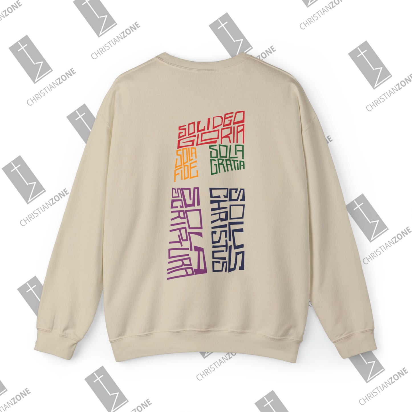 Sweatshirt 5 solas (Cross Edition)