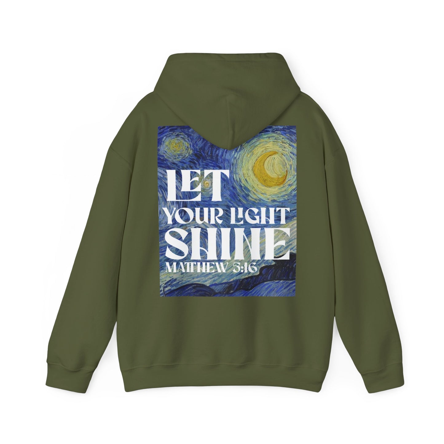 Hoodie Let your light shine