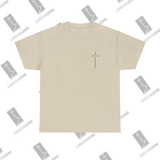 T-Shirt Jesus Is King (Aesthetic Edition) Minimal