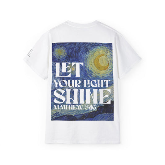 T-shirt Let your light shine