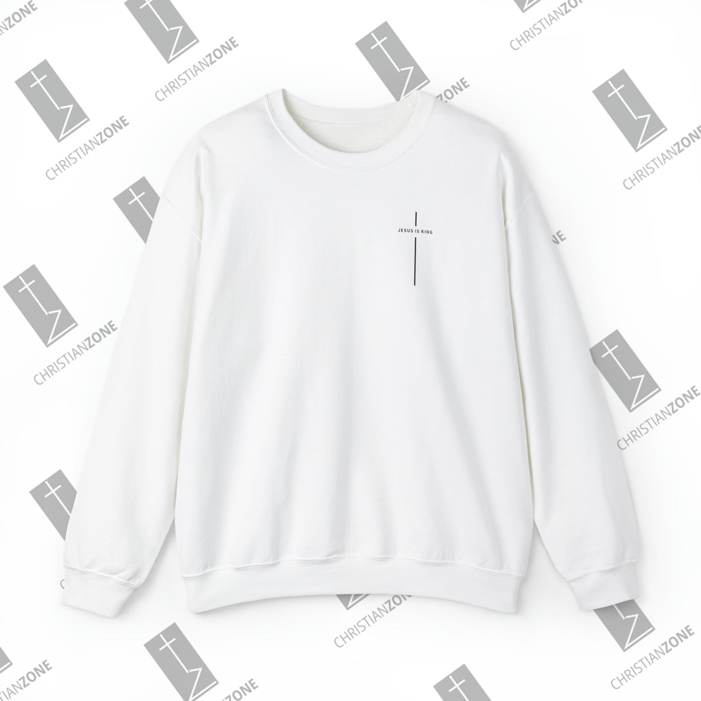 Sweatshirt Jesus Is King (Aesthetic Edition) Minimal